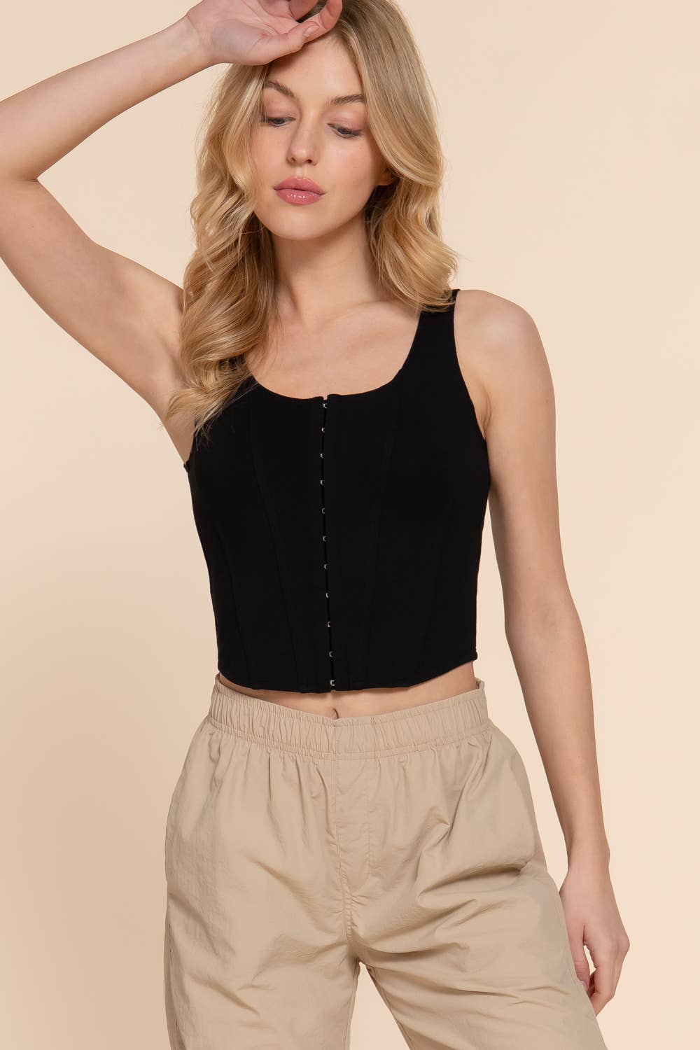 Hook & Eye Ponte Tank Top