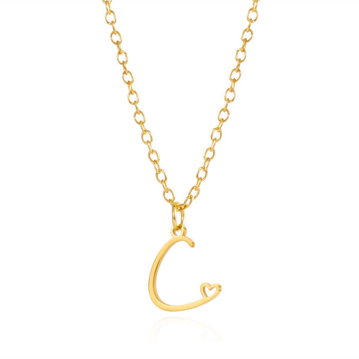 Cursive Initial Necklace