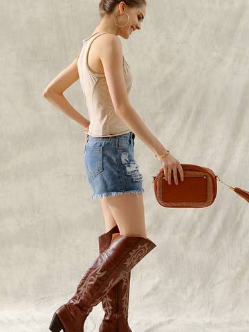 Raw Cut Tank Top