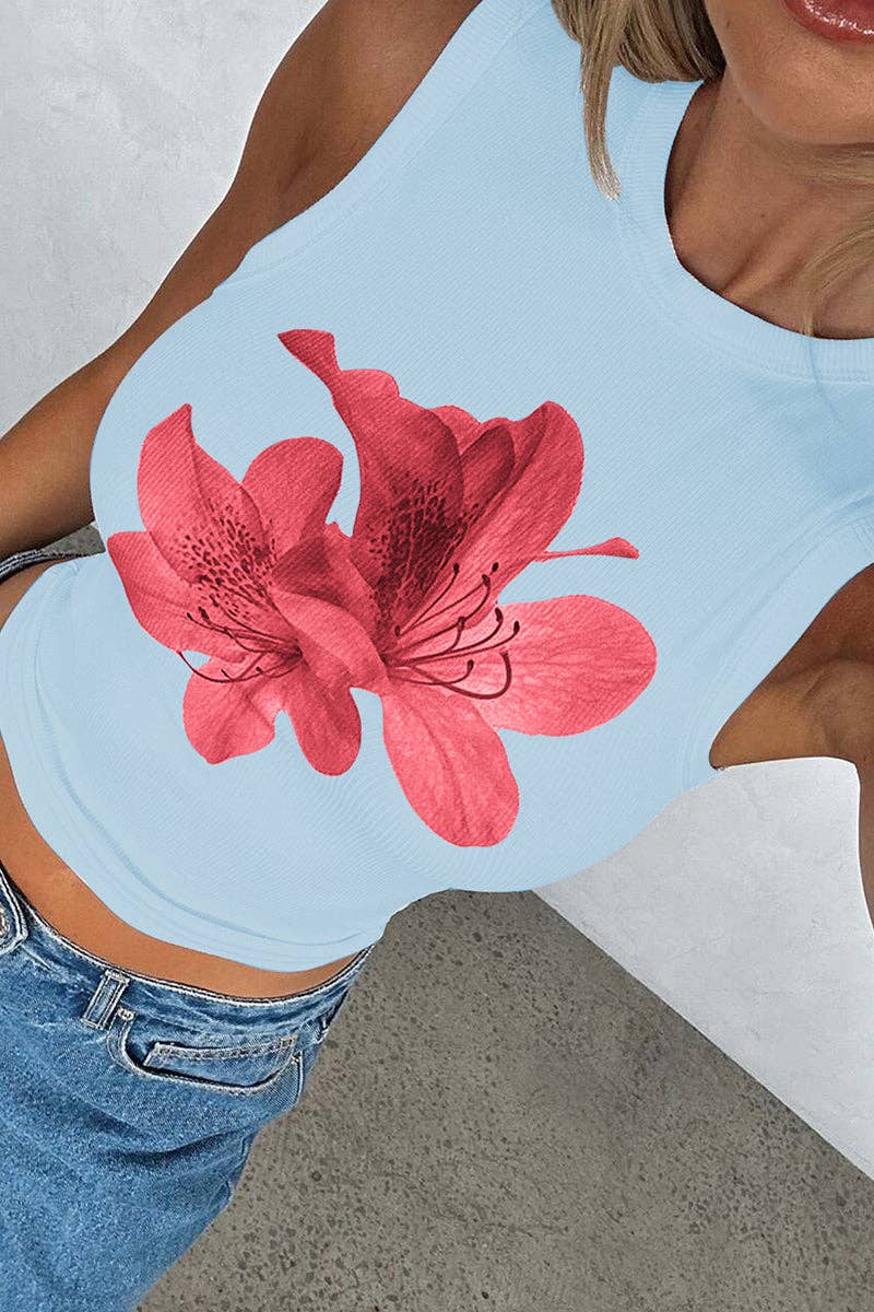 Floral Tank Top