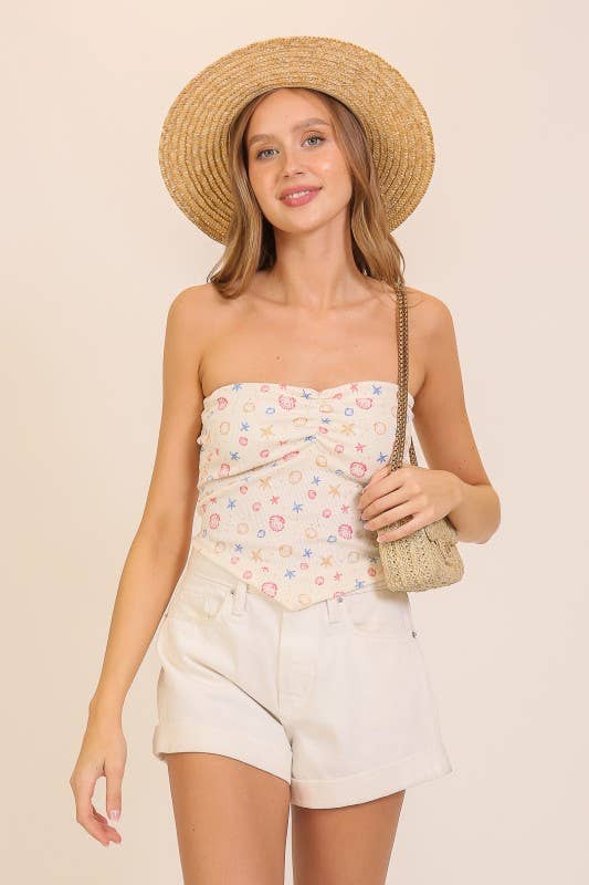 Seaside Escape Tube Top