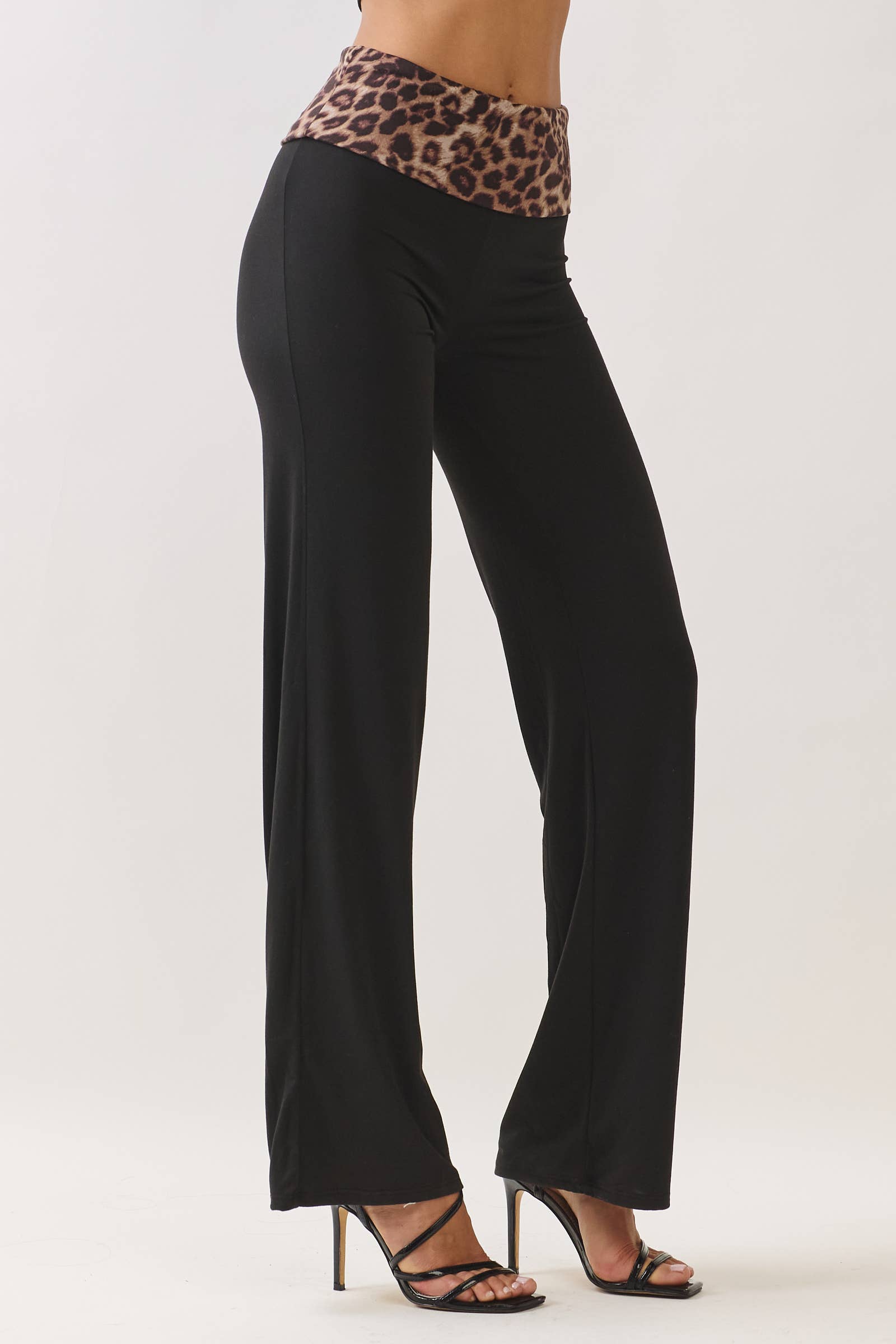 Contrast Waistband Pant