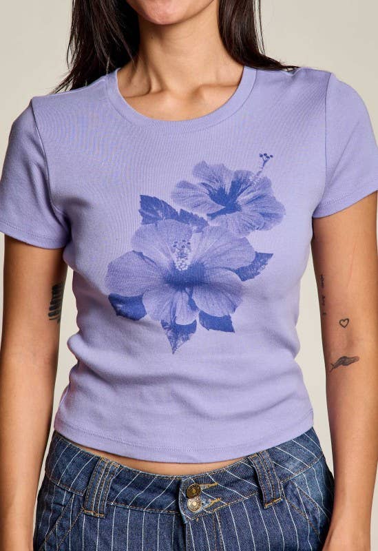 Habiscus Flower Tee