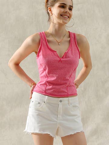 Raw Cut Tank Top
