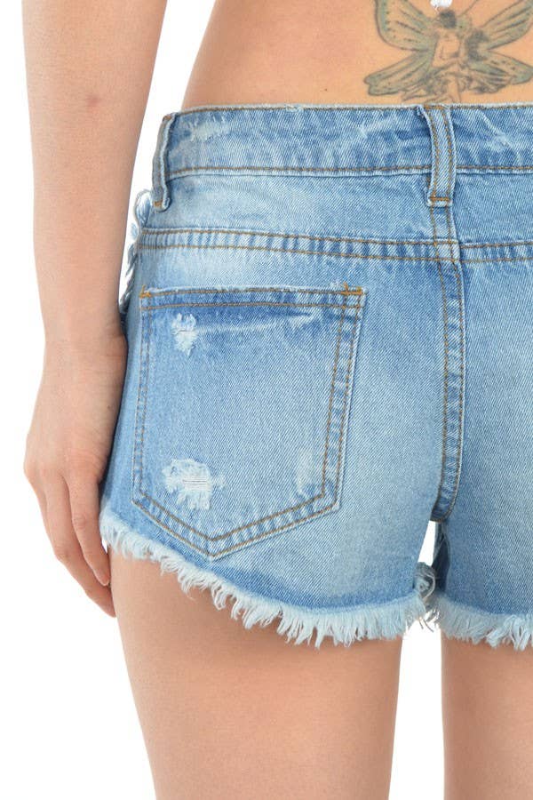 Embroidered  Shorts