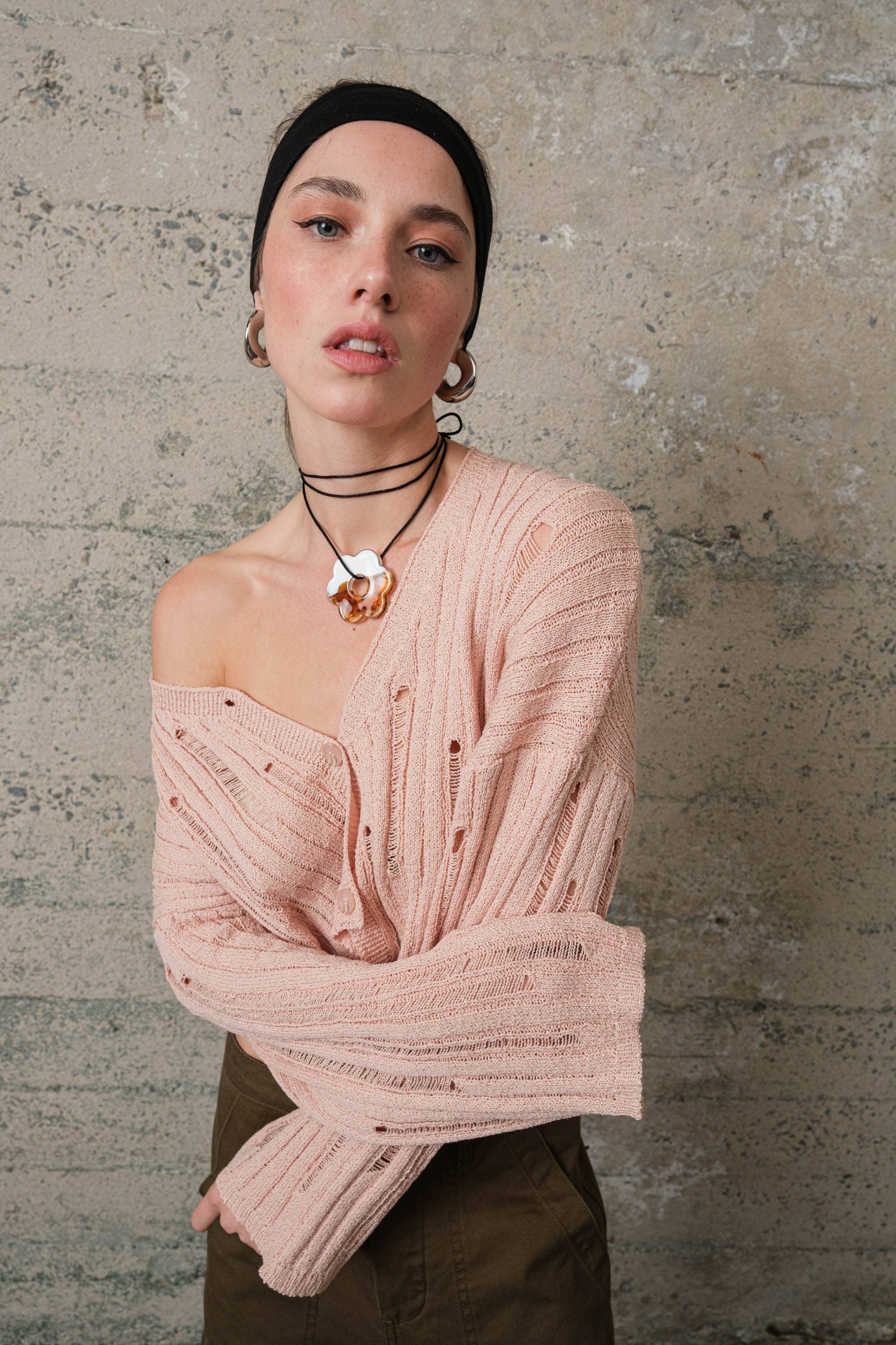 Distressed Cardigan