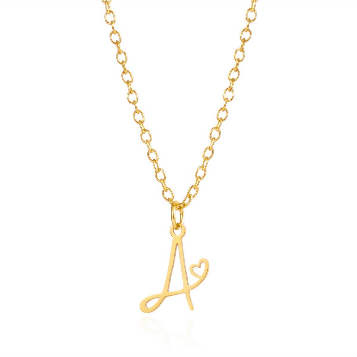 Cursive Initial Necklace