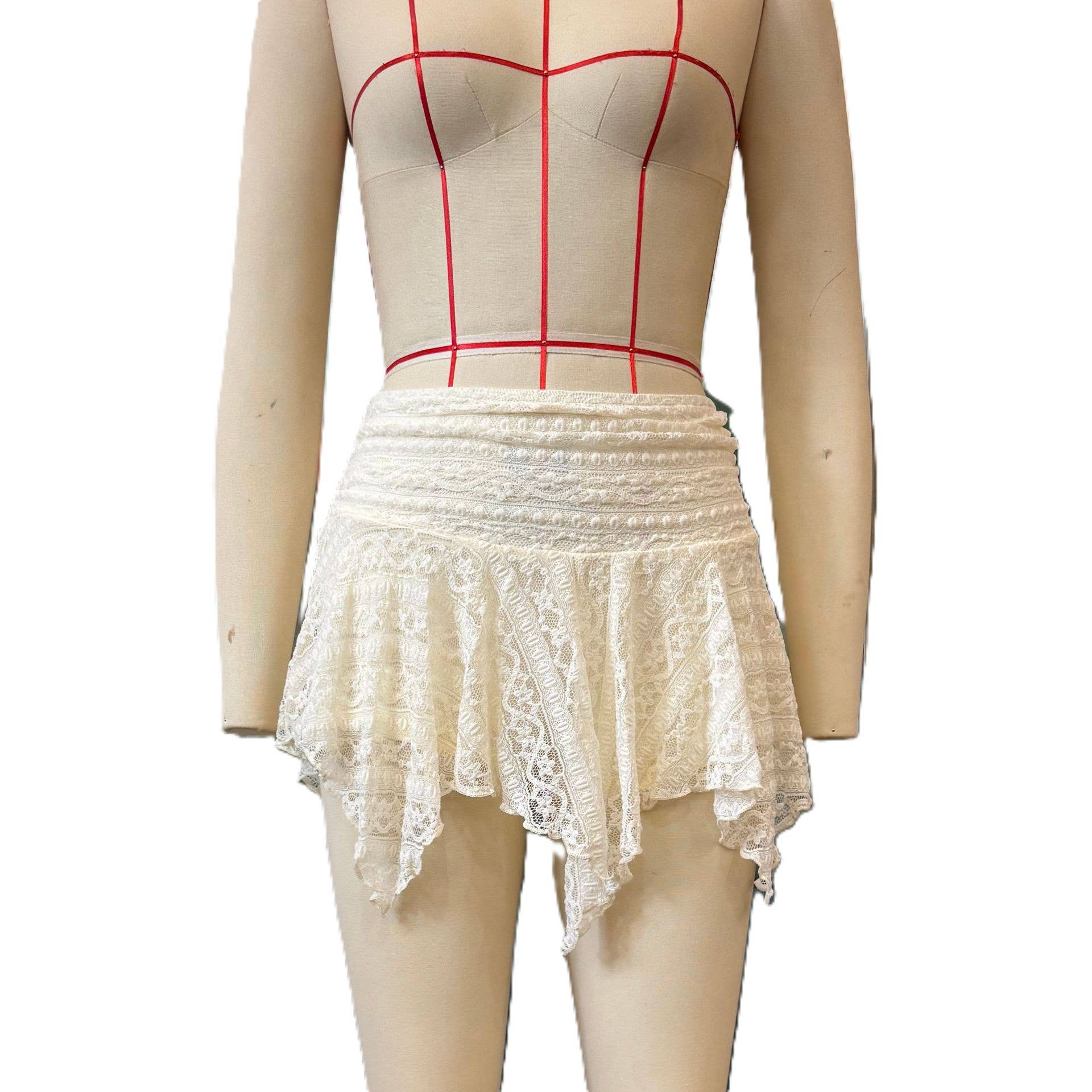 Lace Mini Skort
