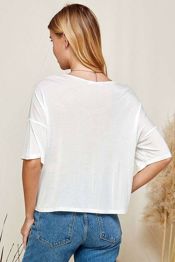 Drop Shoulder Tee