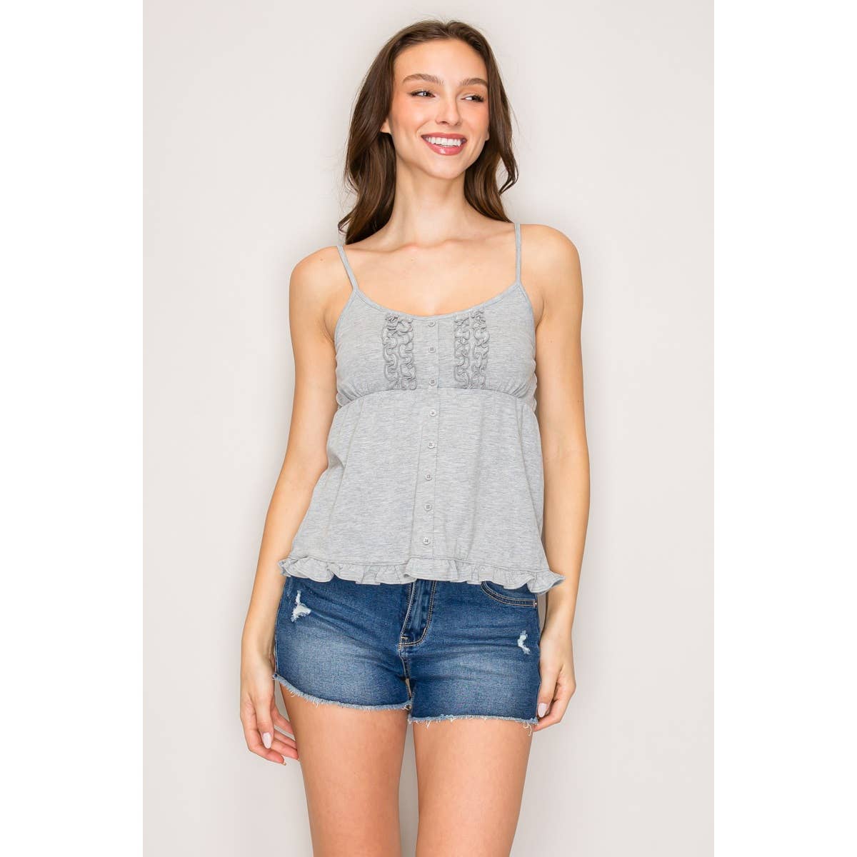 Babydoll Cotton Tank Top