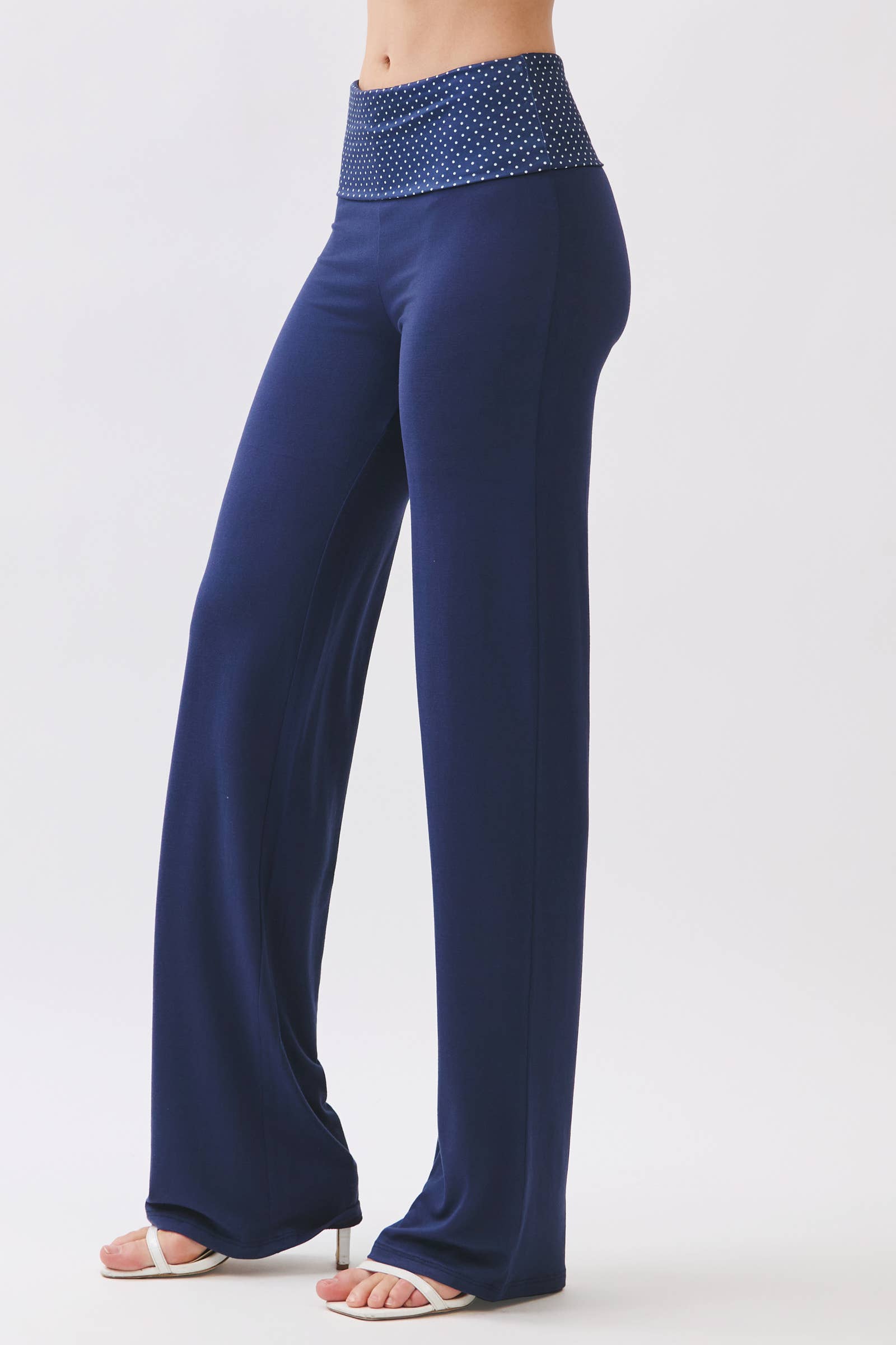 Contrast Waistband Pant