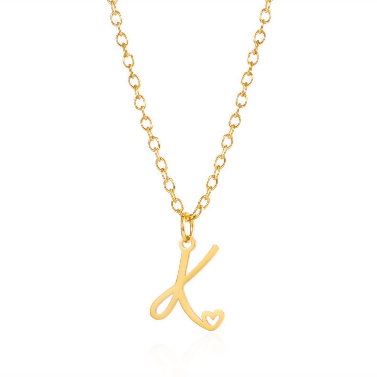 Cursive Initial Necklace