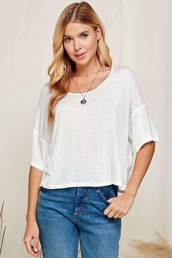 Drop Shoulder Tee
