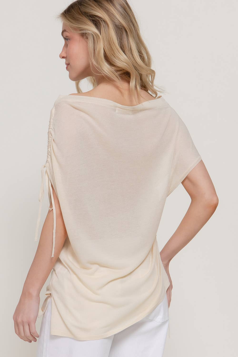 Off the Shoulder Knit Top