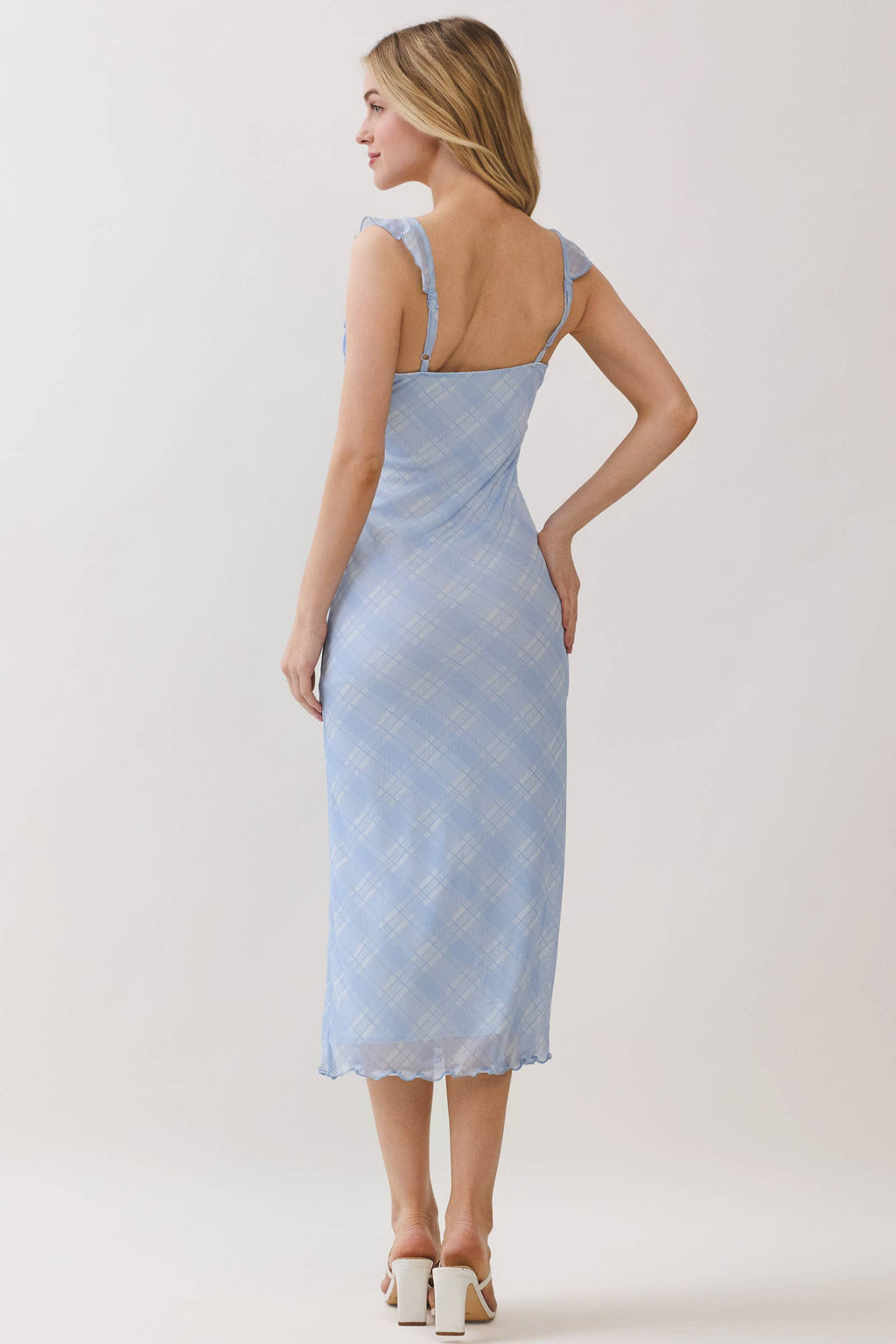 Mesh Midi Dress