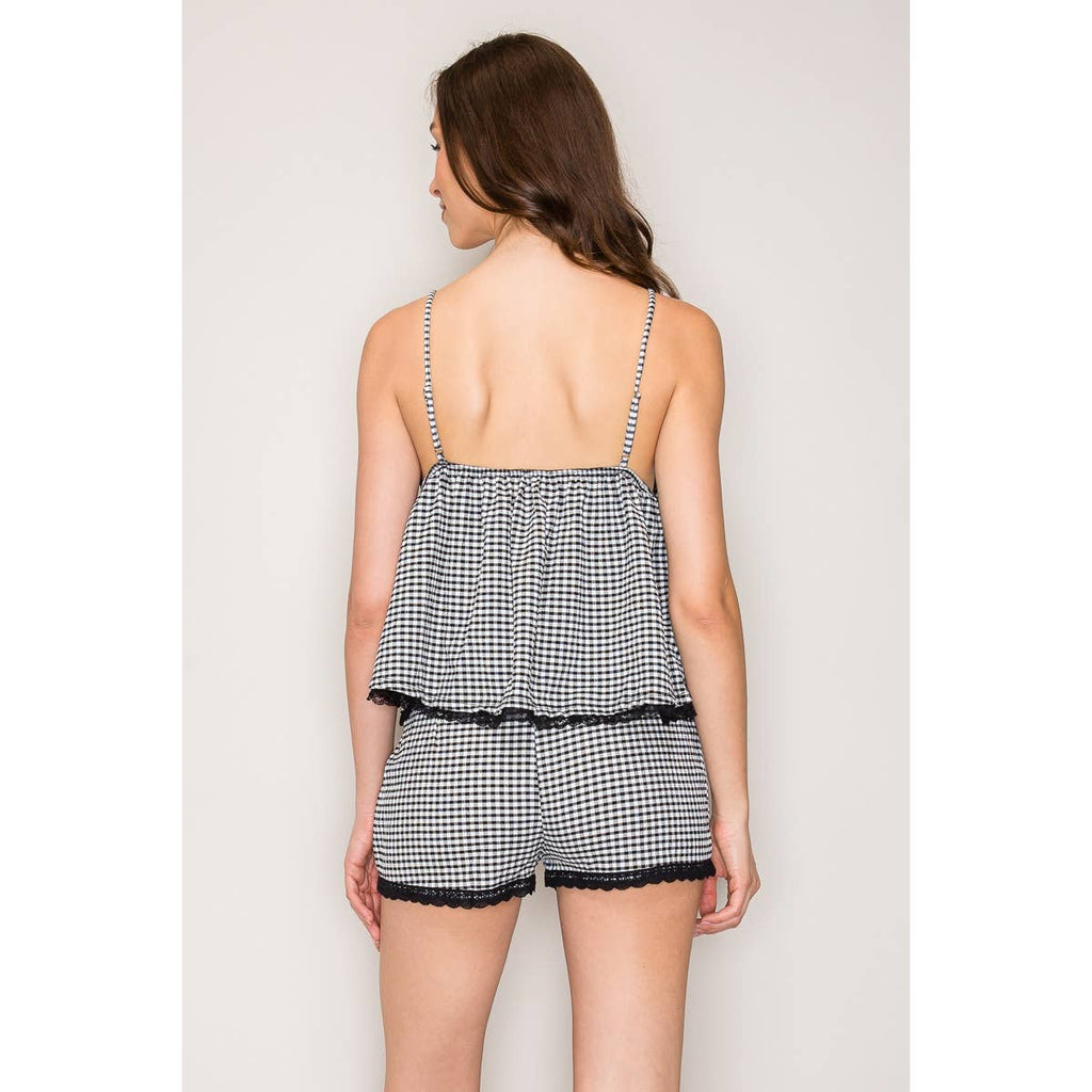 Gingham Seersucker Shorts