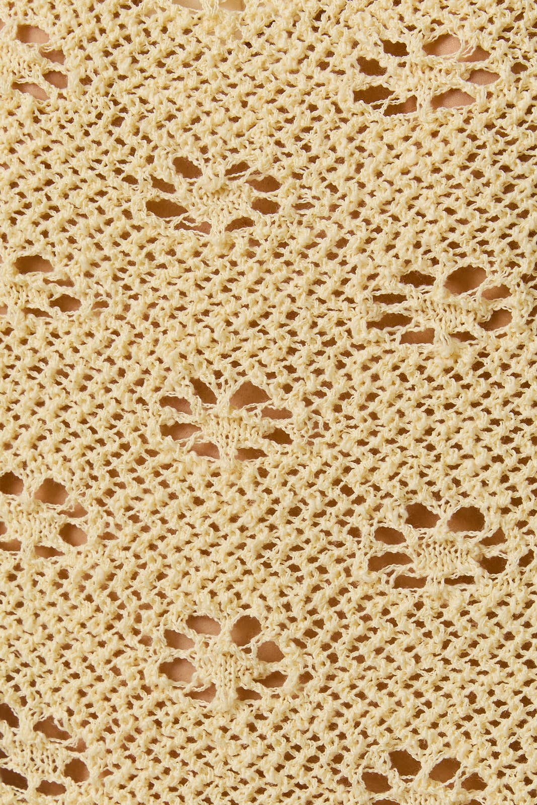 Openwork Knit Poncho
