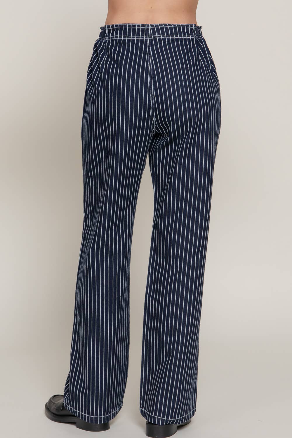 Stripe Denim Pants
