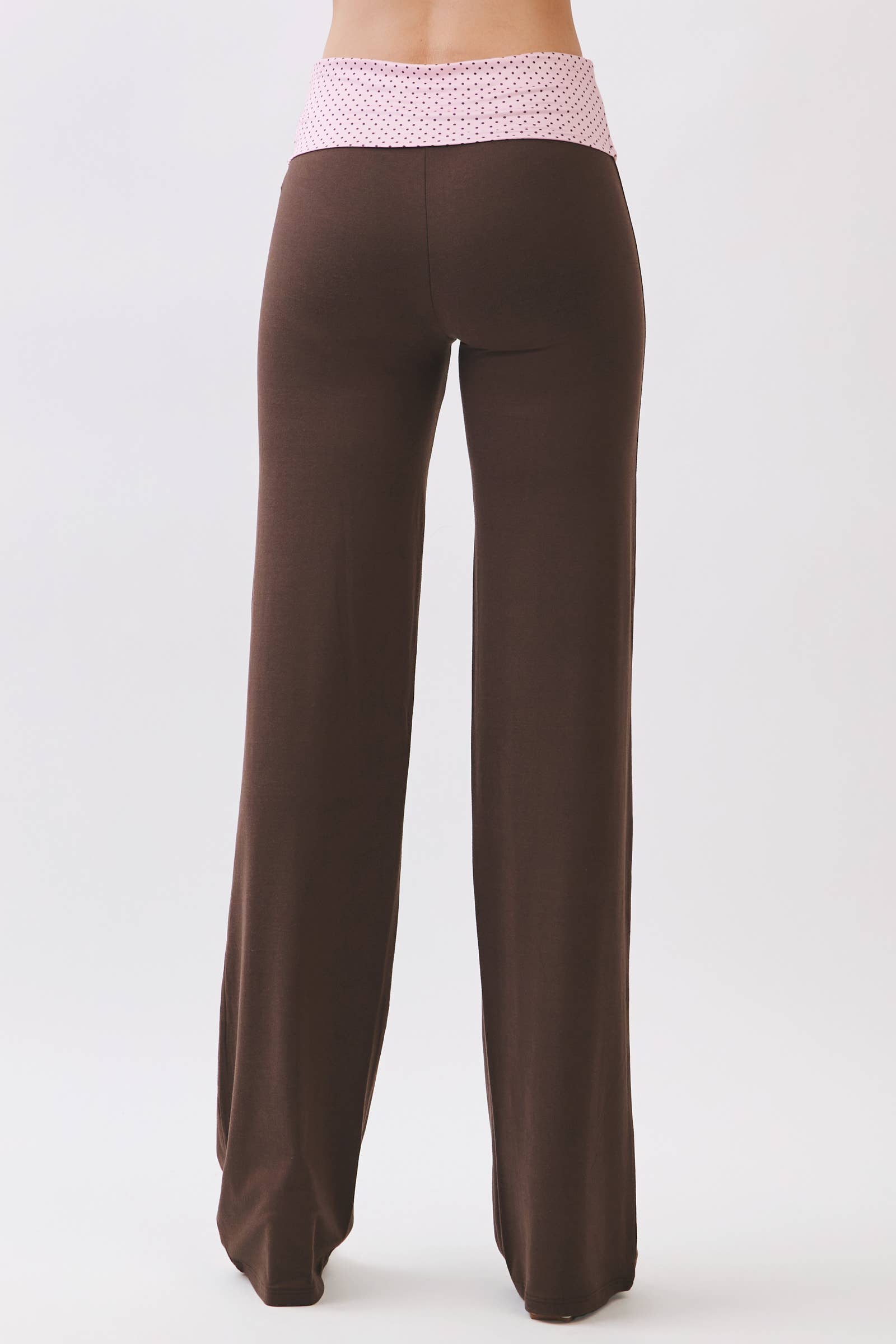 Contrast Waistband Pant