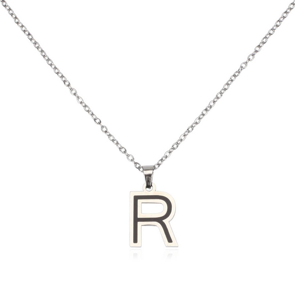 Stainless Initial Necklace