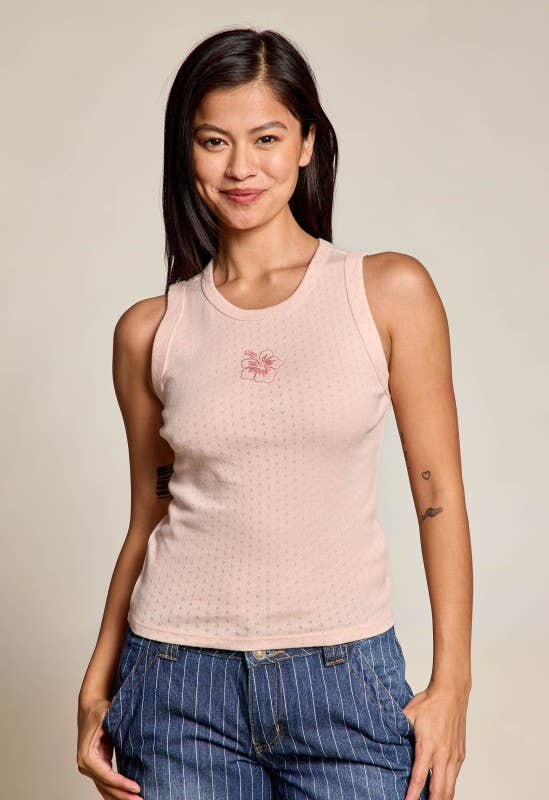 Embroidered Tank