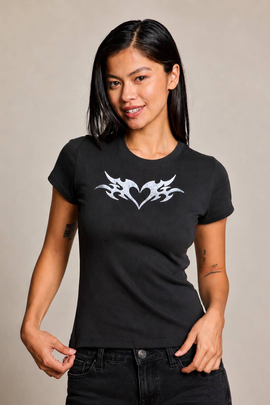 Y2K Heart Tee