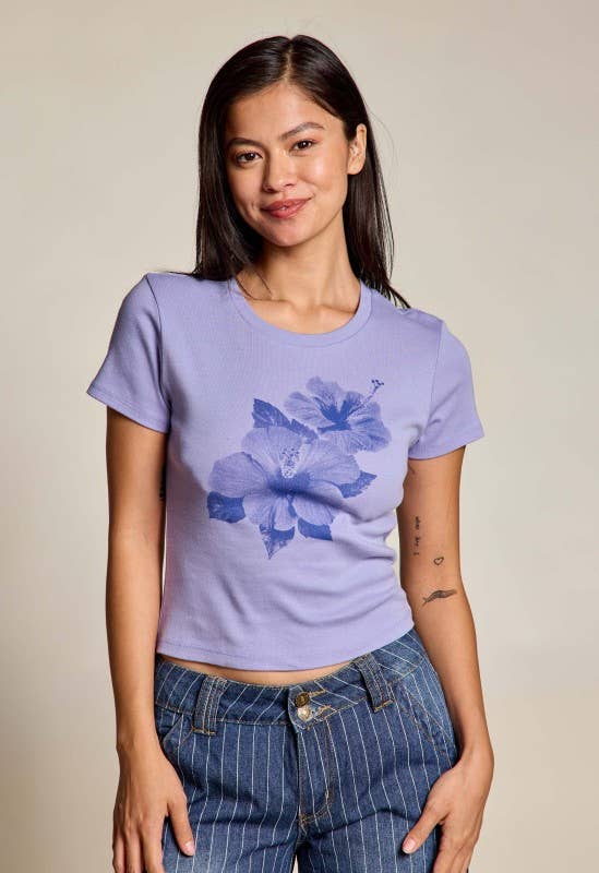 Habiscus Flower Tee