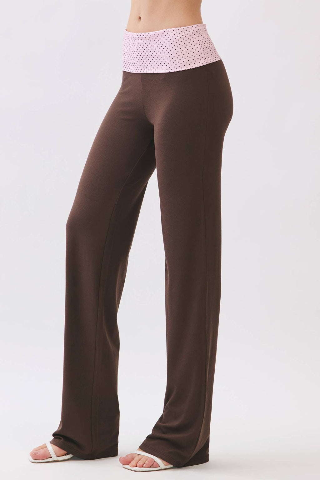 Contrast Waistband Pant