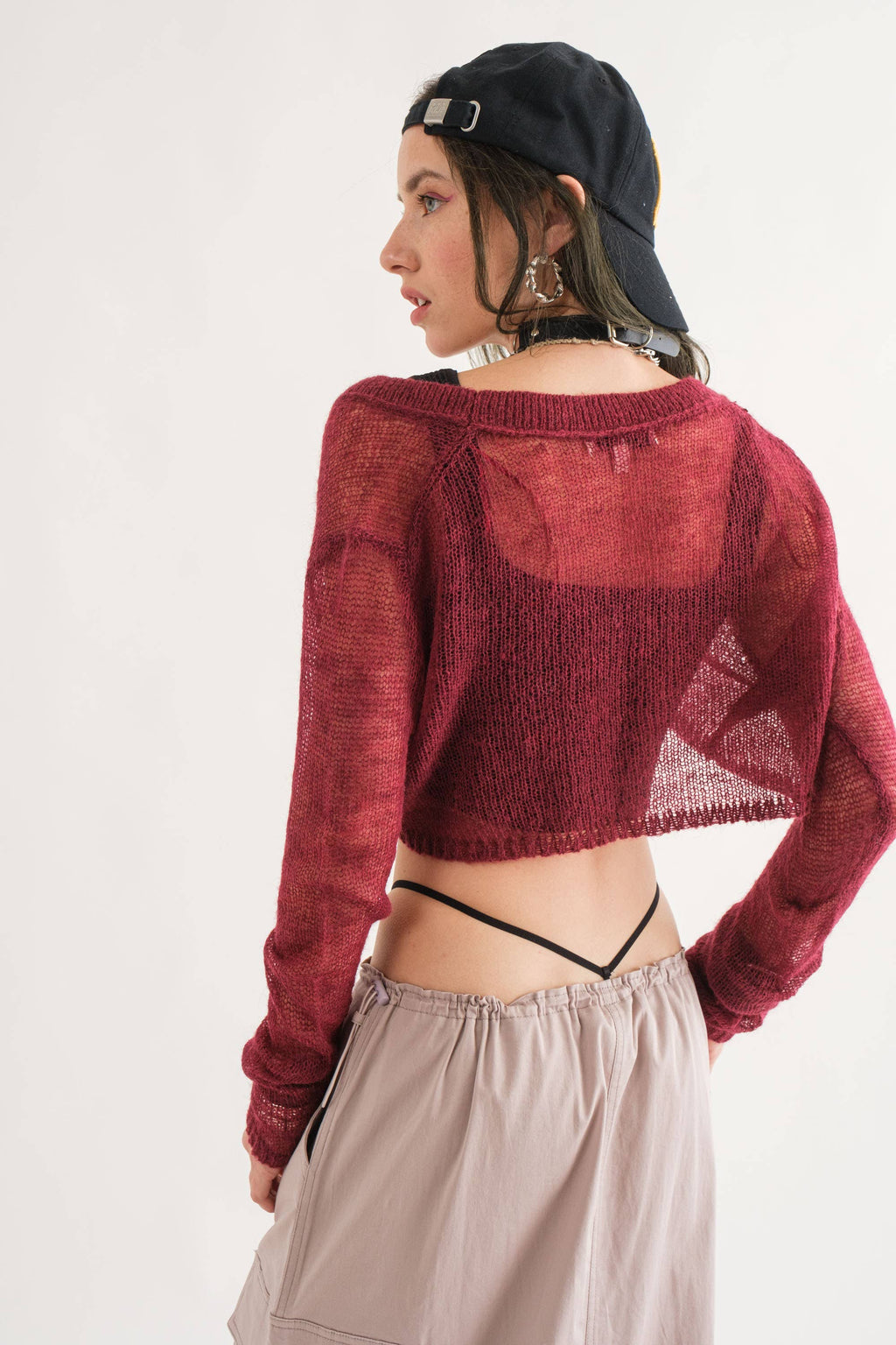 Cropped Cardigan