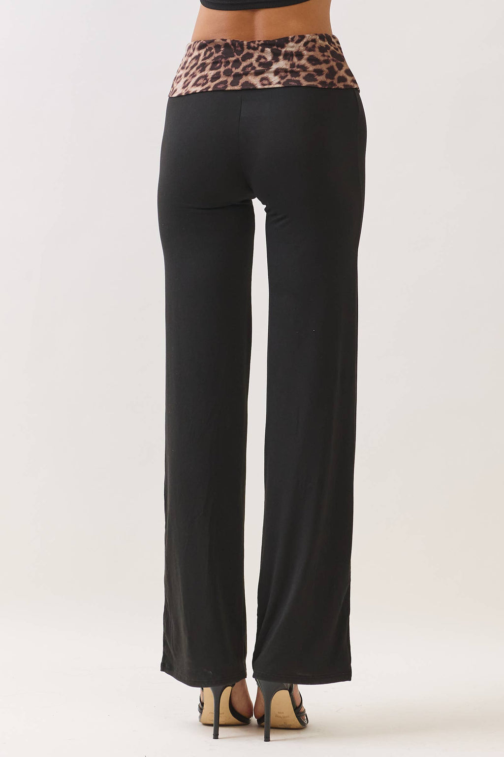 Contrast Waistband Pant