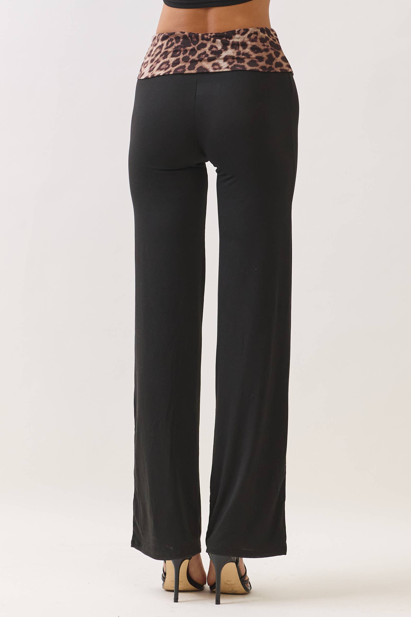 Contrast Waistband Pant