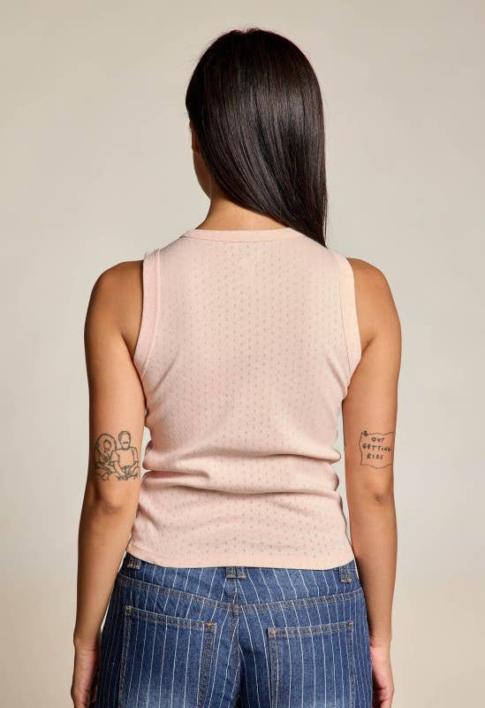 Embroidered Tank