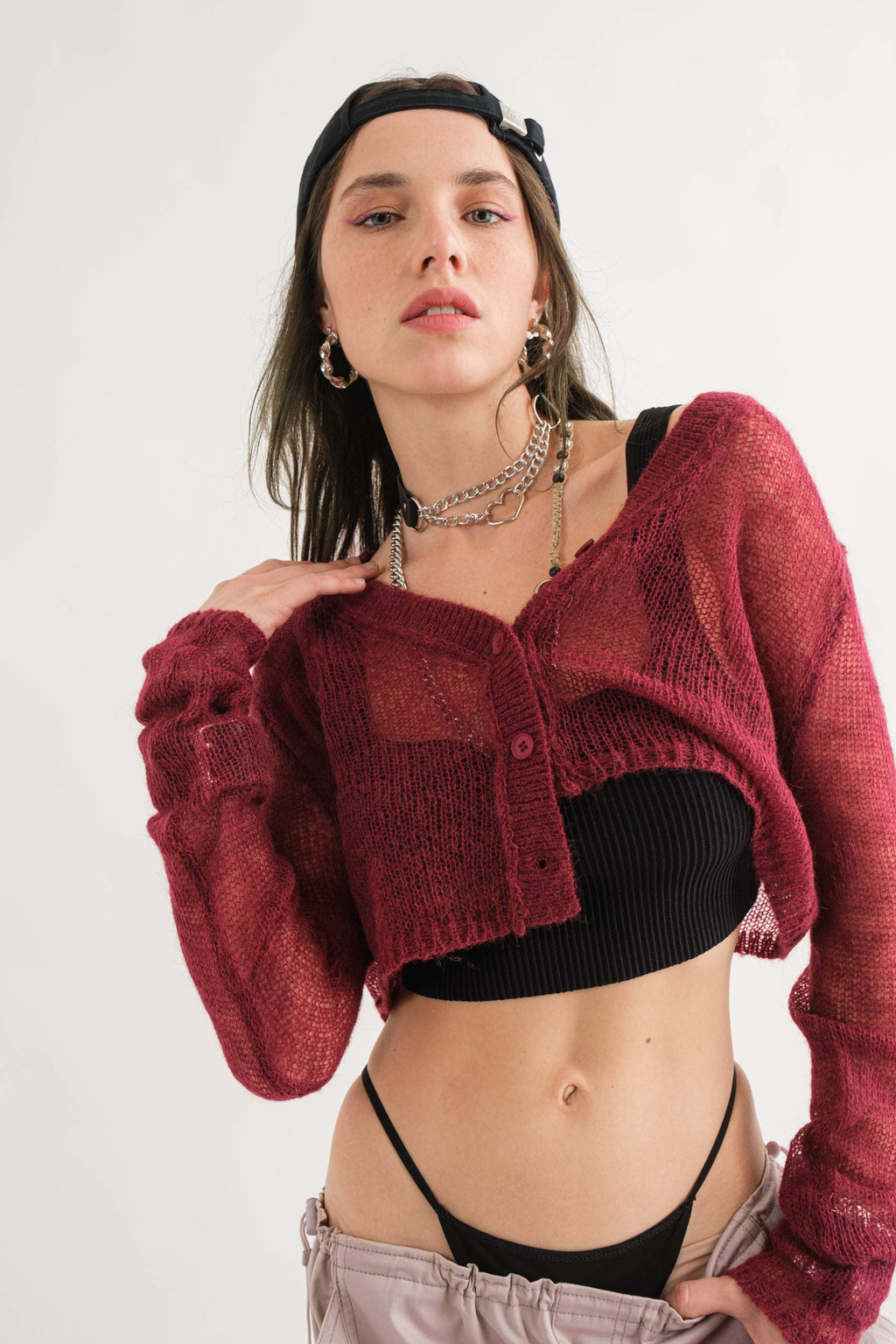 Cropped Cardigan
