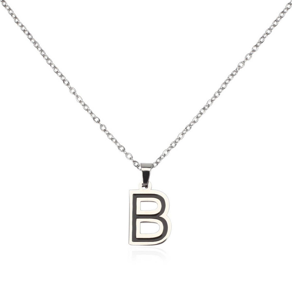 Stainless Initial Necklace