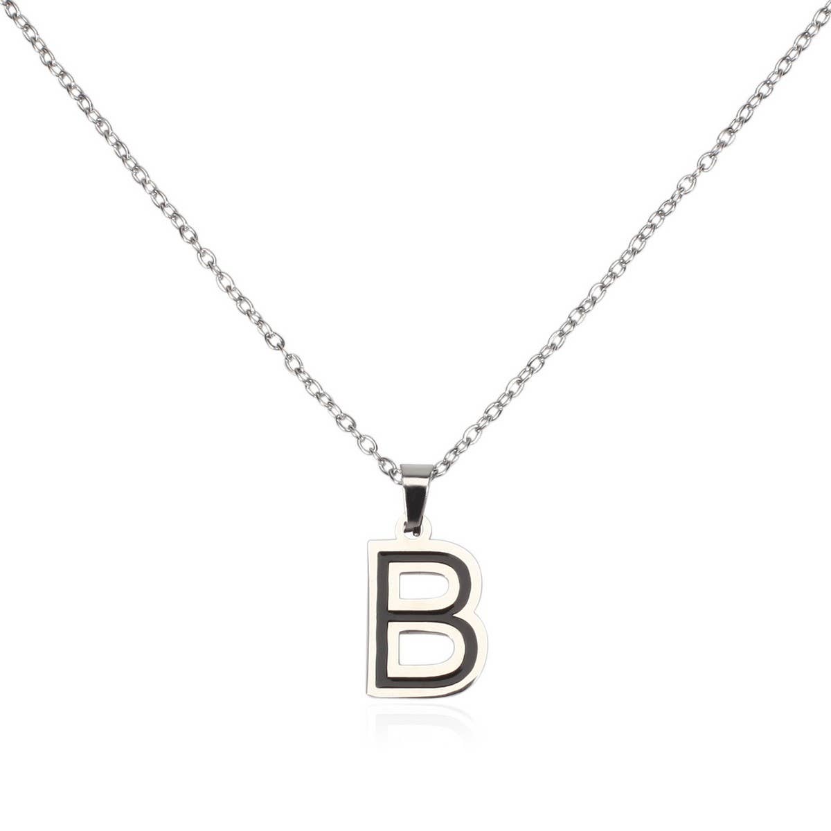 Stainless Initial Necklace