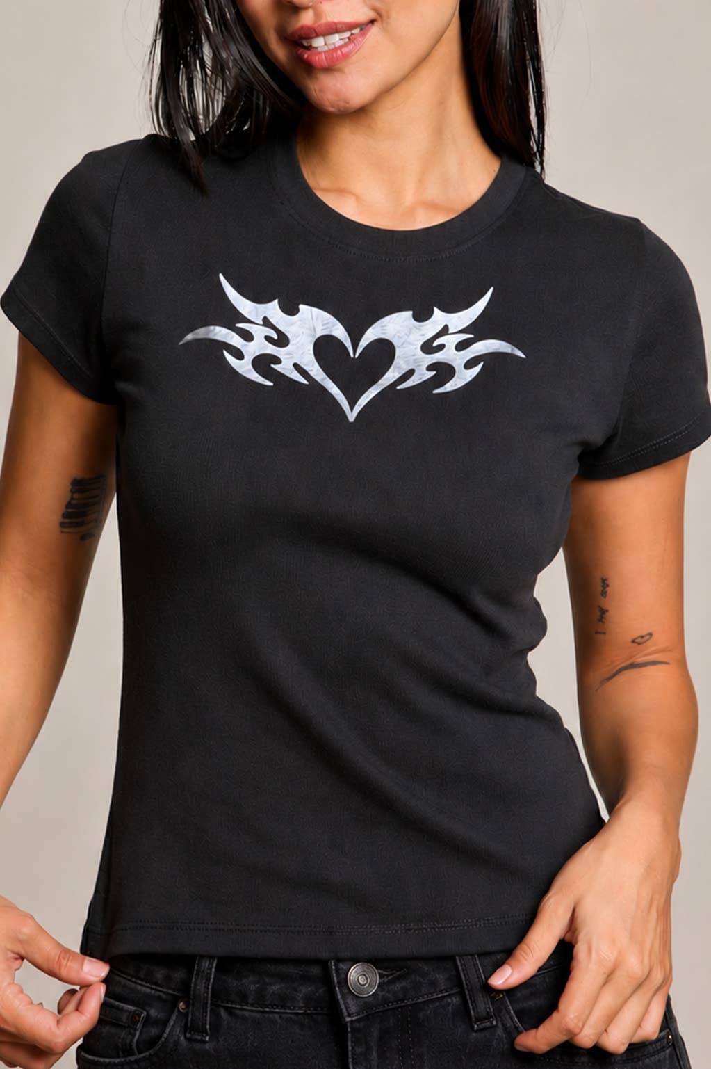 Y2K Heart Tee